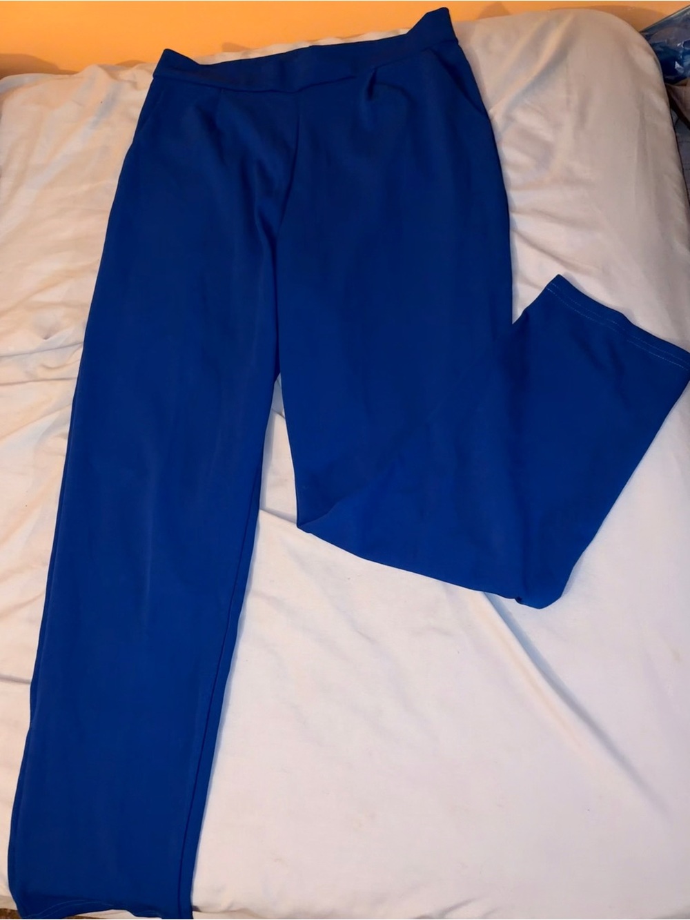 Electric Blue Pull-On Pants